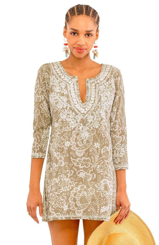 Embroidered Tunic - Flora