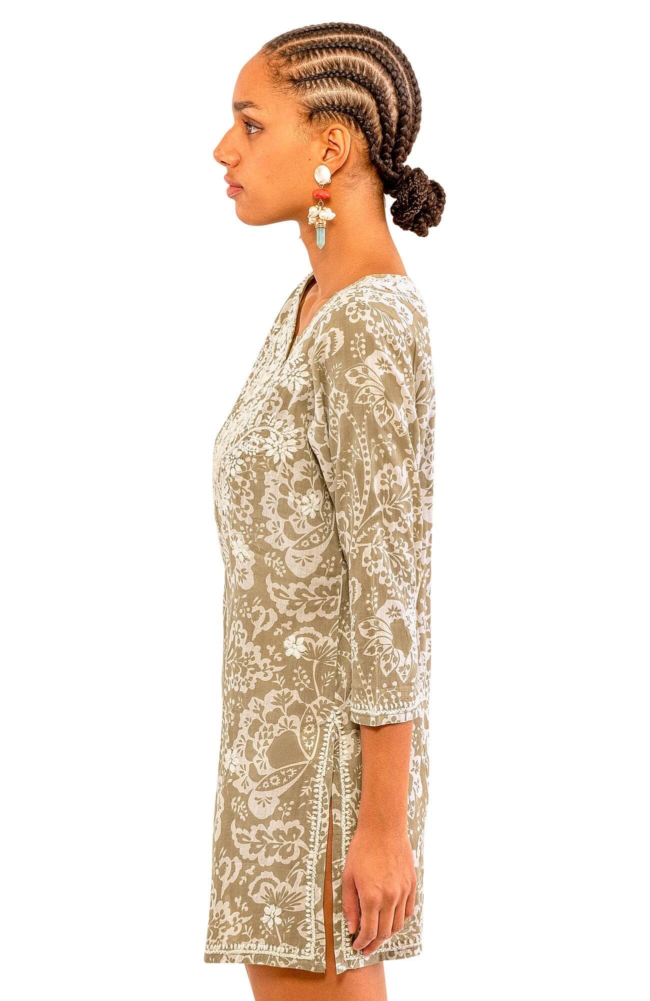 Embroidered Tunic - Flora