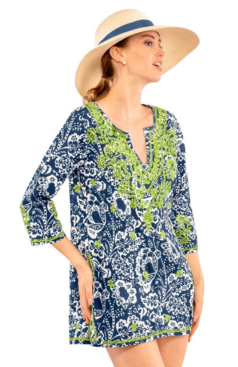 Embroidered Tunic - Flora