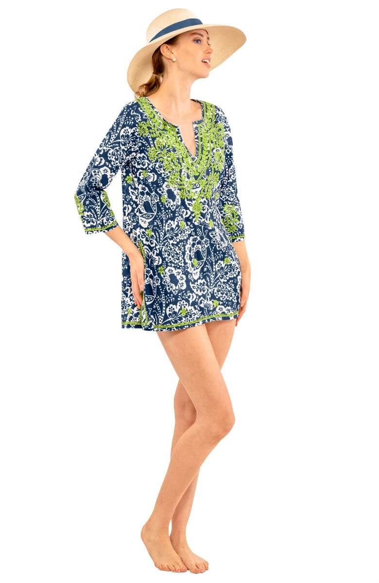 Embroidered Tunic - Flora